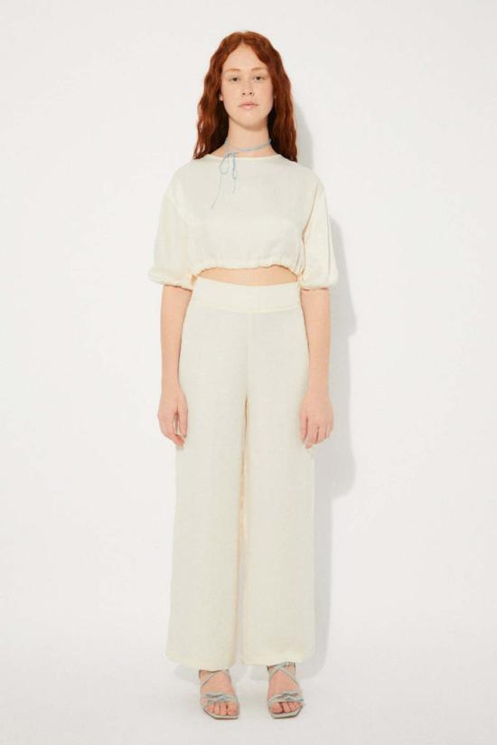  리타 민소매 티셔츠 로우 루멘 탑