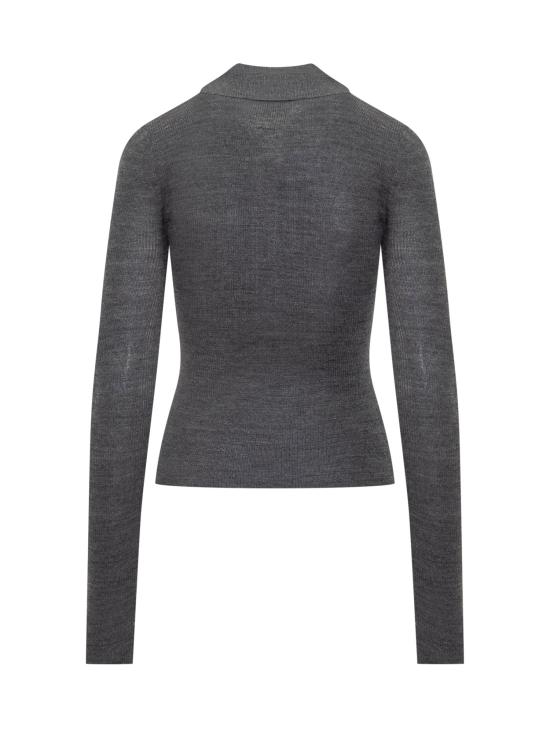 25FW 가니 긴팔 티셔츠 K2314 523 FROST GRAY - GANNI