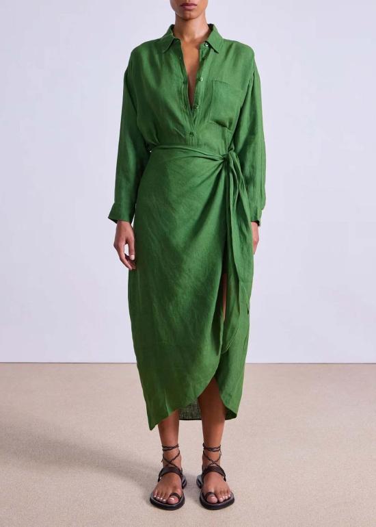  어피스 어파트 롱 원피스 어피스 아파트 알레산드라 드레스 자르댕 - APIECE APART