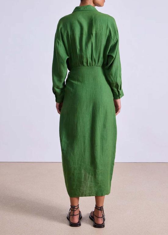  어피스 어파트 롱 원피스 어피스 아파트 알레산드라 드레스 자르댕 - APIECE APART