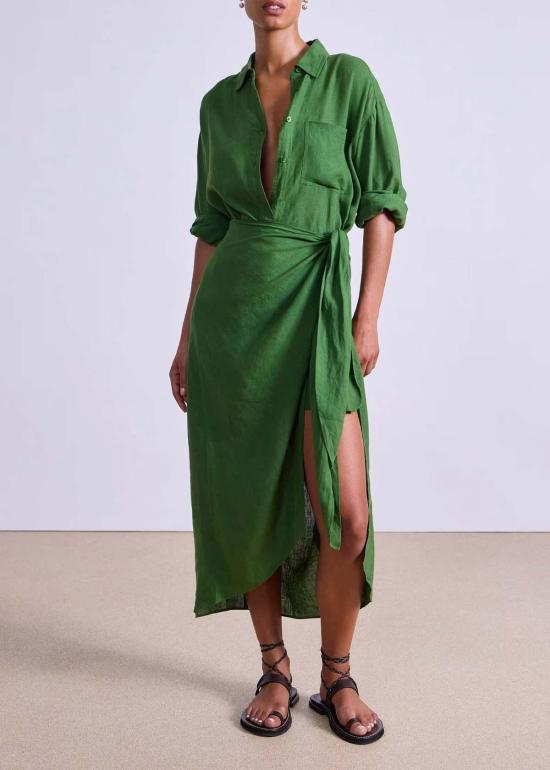  어피스 어파트 롱 원피스 어피스 아파트 알레산드라 드레스 자르댕