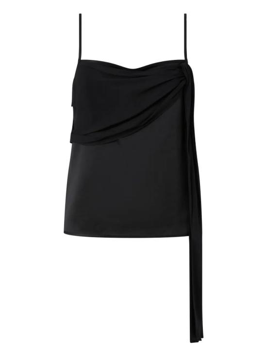 25SS 핑코 민소매 티셔츠 104684A2CO Z99 NERO LIMOUSINE - PINKO