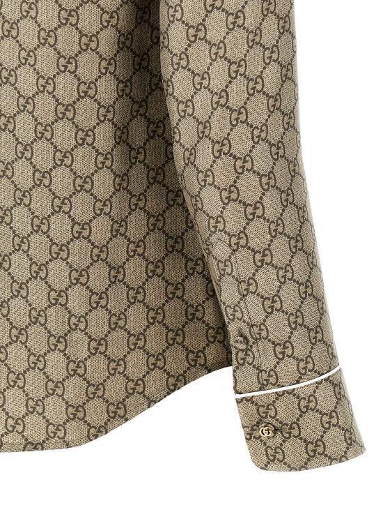 25SS 구찌 셔츠 813313ZANRP2237 Beige - GUCCI