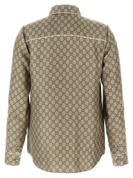 25SS 구찌 셔츠 813313ZANRP2237 Beige - GUCCI