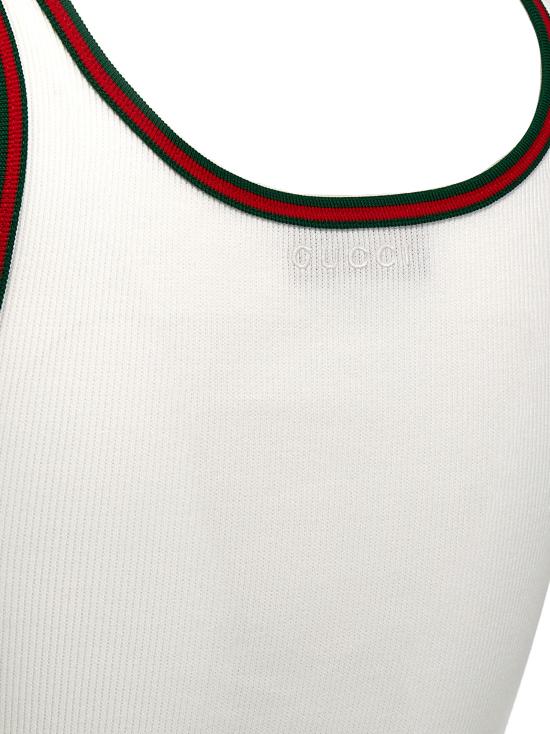 25SS 구찌 탑 815851XJG5O9692 White - GUCCI