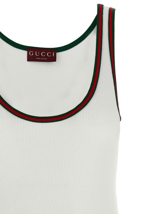 25SS 구찌 탑 815851XJG5O9692 White - GUCCI