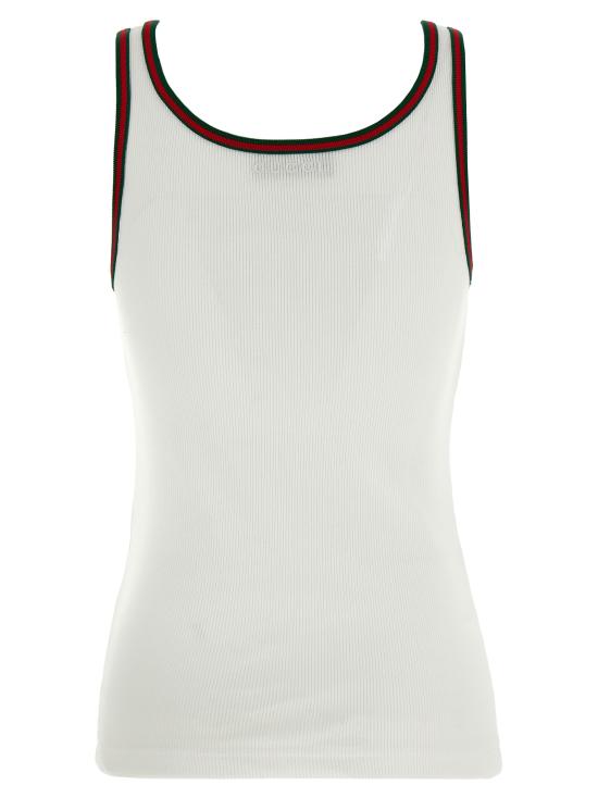 25SS 구찌 탑 815851XJG5O9692 White - GUCCI