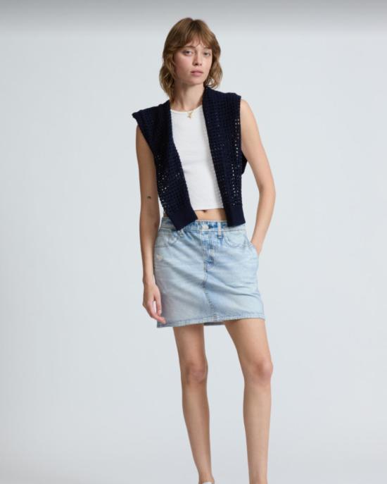  랙앤본 숏 스커트 래그앤본 미라마 테리 미니 스커트 - RAG & BONE