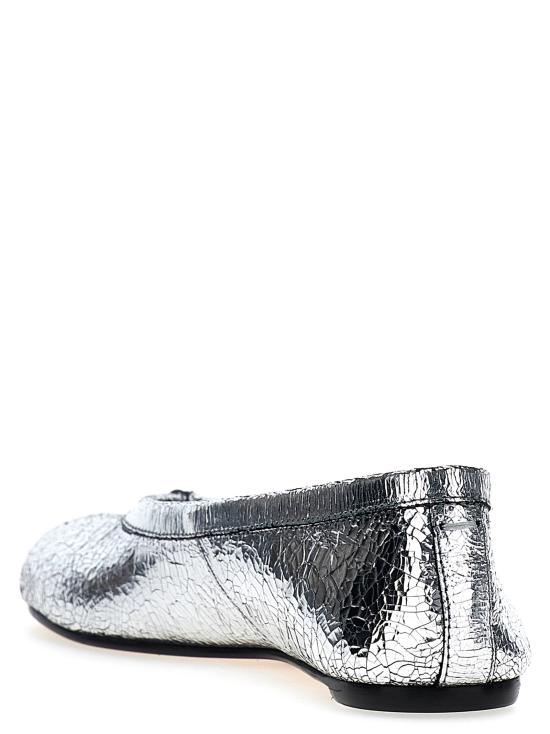 25FW 마르지엘라 플랫 슈즈 S58WZ0130P5016T9002 Silver - MAISON MARGIELA