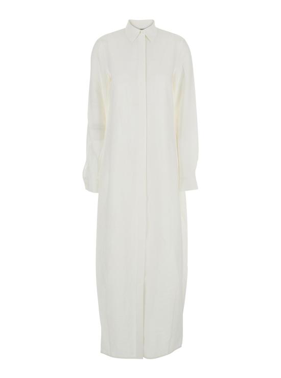 25SS 토템 롱 원피스 251WRD4489FB0368047 White