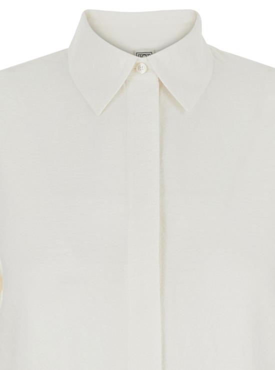 25SS 토템 롱 원피스 251WRD4489FB0368047 White - TOTEME