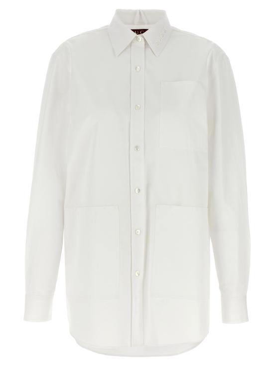 25FW 구찌 셔츠 816061Z7ADR9000 White - GUCCI