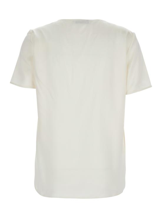 25SS 막스마라 반팔 티셔츠 2511111028600001 White - MAX MARA