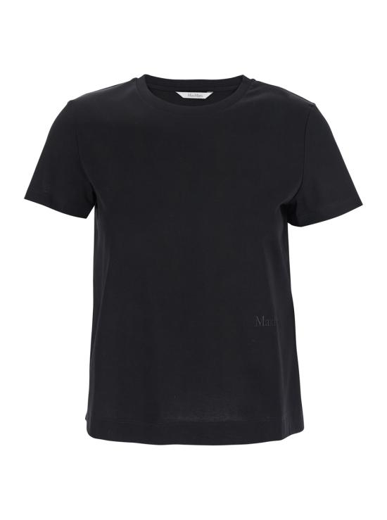 25SS 막스마라 반팔 티셔츠 2511971018600005 Black