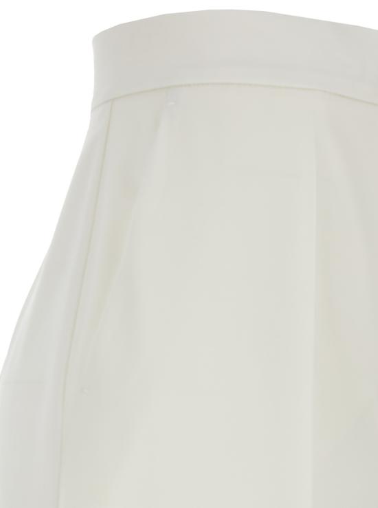 25SS 막스마라 NINFA 닌파 울 개버딘 트라우저 2511131011600001 White - MAX MARA