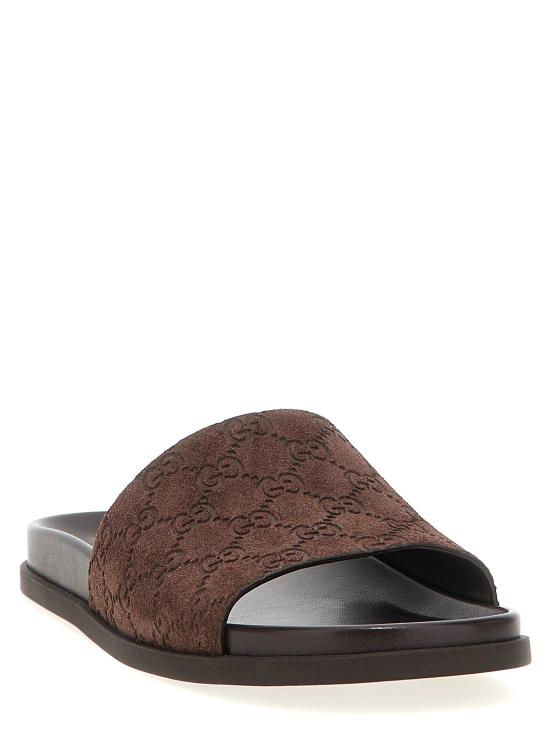 25SS 구찌 샌들 834941AADUO2140 Brown - GUCCI