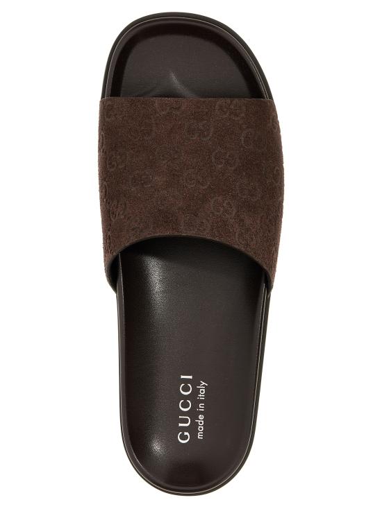 25SS 구찌 샌들 834941AADUO2140 Brown - GUCCI