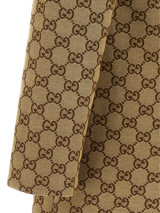 25FW 구찌 홀스빗 GG 캔버스 드레스 820404Z8BZA2190 Beige - GUCCI