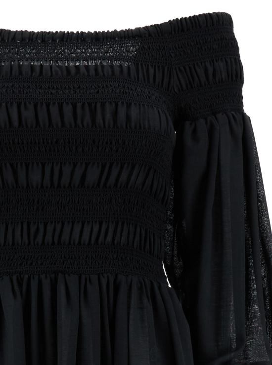 25SS 막스마라 롱 원피스 2411221201600004 Black - MAX MARA