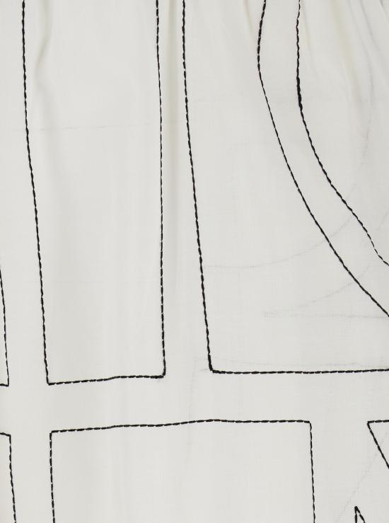 24FW 토템 스트레이트 팬츠 243WRB1092FB0239200 White - TOTEME