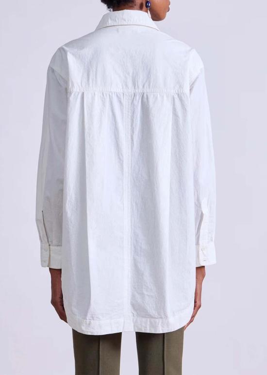  어피스 어파트 블라우스 어피스 아파트 플라워 셔츠 크림 - APIECE APART