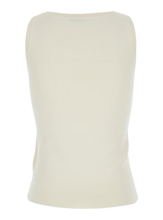 25SS 막스마라 민소매 티셔츠 2511361049600001 White - MAX MARA