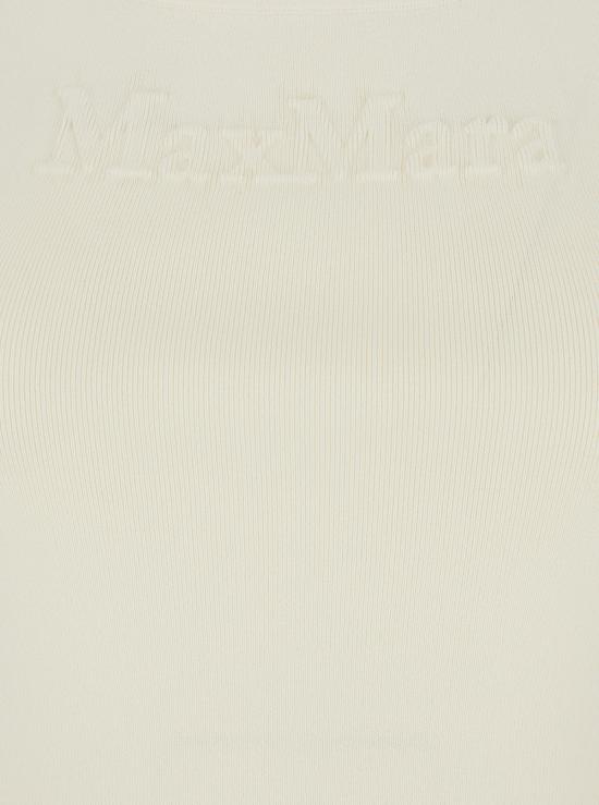 25SS 막스마라 민소매 티셔츠 2511361049600001 White - MAX MARA