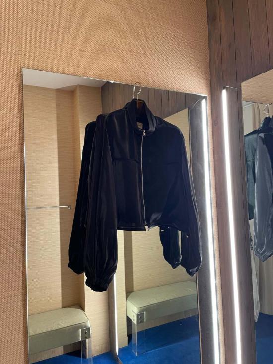  더 엔케이씨 스토어 봄버 자켓 Nkc 쉬머 봄버 재킷 블랙