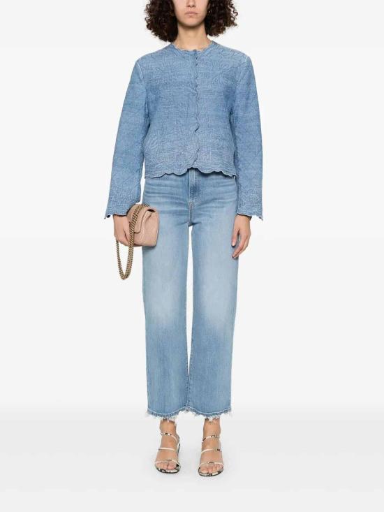  에르마노 설비노 자켓 D460B307FRQ94037 Blue - ERMANNO SCERVINO