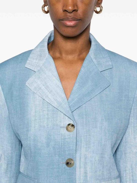  에르마노 설비노 자켓 D466I331REMYS4217 Blue - ERMANNO SCERVINO