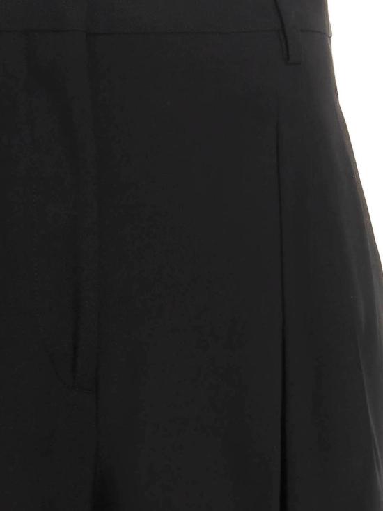  버버리 스트레이트 팬츠 8063085 Black - BURBERRY