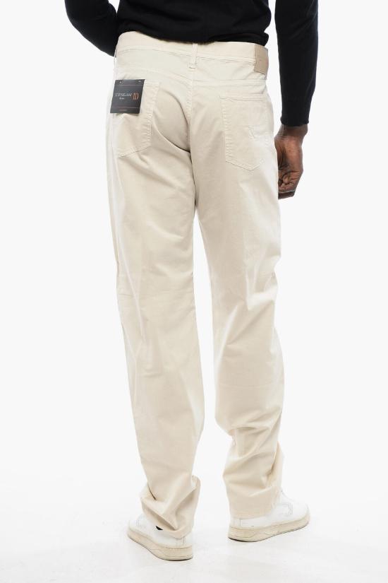  꼬르넬리아니 스트레이트 팬츠 754JD2 5120149 073 Beige - CORNELIANI
