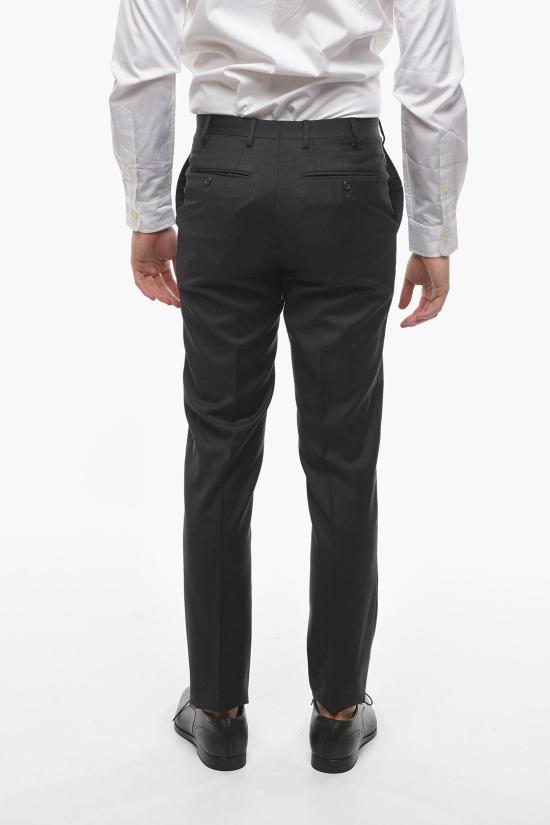  꼬르넬리아니 스트레이트 팬츠 805Z2Z 7838233 013 Gray - CORNELIANI