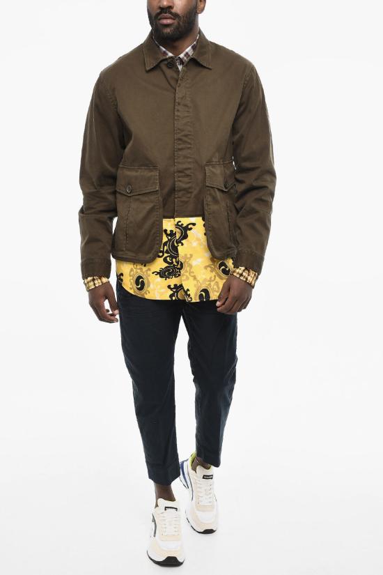  디스퀘어드2 수트 자켓 S71AN0450 S39021 727 Military Green - DSQUARED2