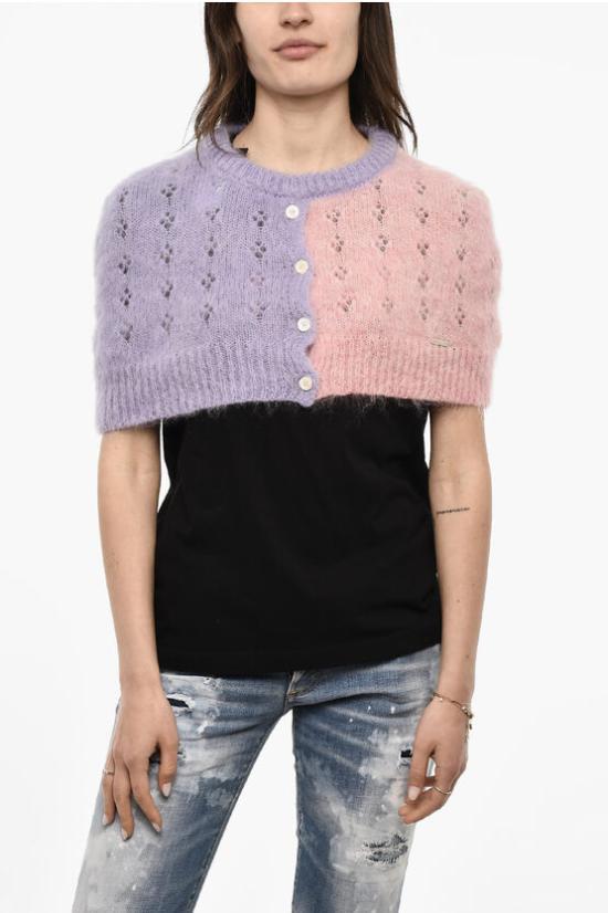  디스퀘어드2 스웨터 S72HA1158 S18357 961 Rosa Viola