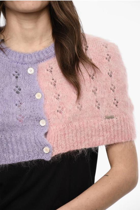  디스퀘어드2 스웨터 S72HA1158 S18357 961 Rosa Viola - DSQUARED2