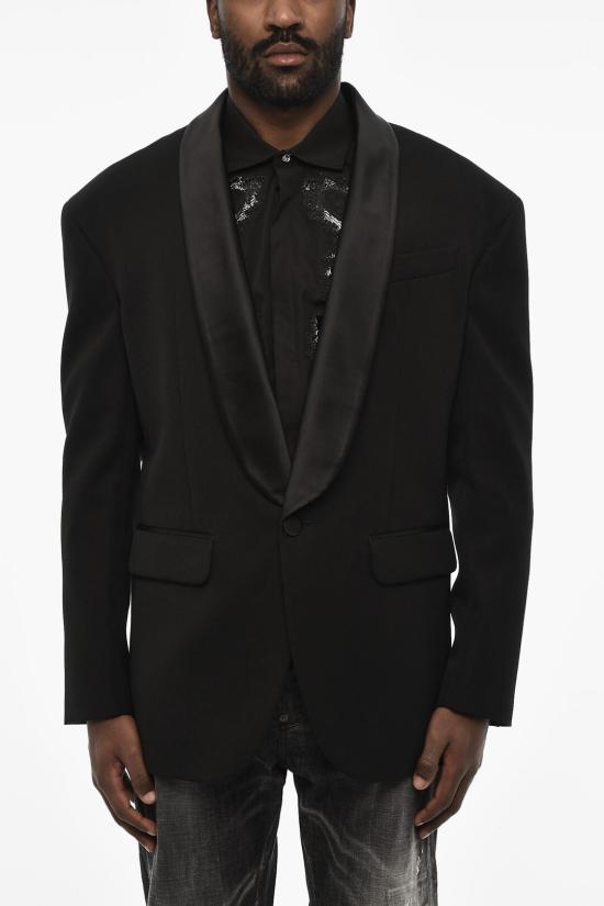  디스퀘어드2 수트 자켓 S74BN1218 S76498 900 Black