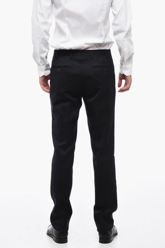  꼬르넬리아니 스트레이트 팬츠 825263 8818466 001 Black - CORNELIANI
