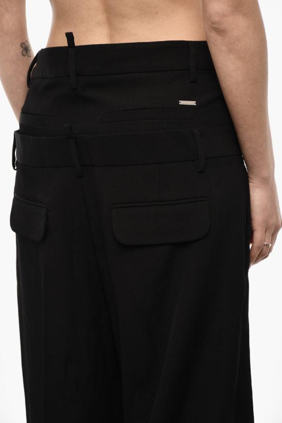  디스퀘어드2 스트레이트 팬츠 S72KA1212 S78136 900 Black - DSQUARED2
