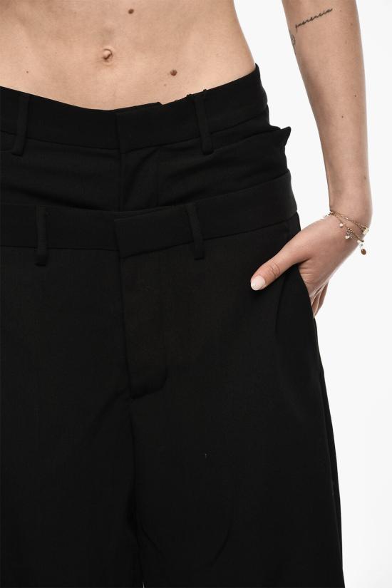  디스퀘어드2 스트레이트 팬츠 S72KA1212 S78136 900 Black - DSQUARED2