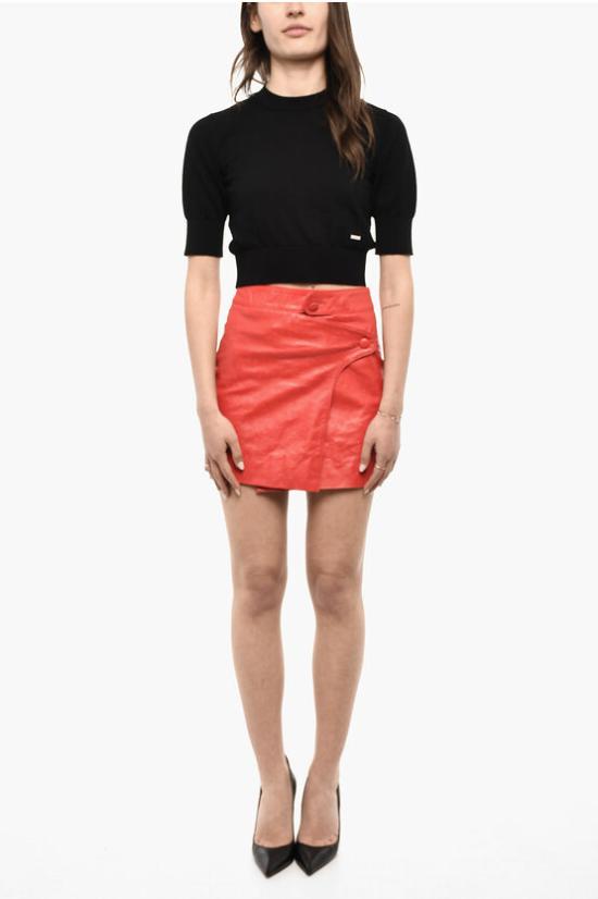  디스퀘어드2 숏 스커트 S75MA0891 SY1636 305 Red - DSQUARED2