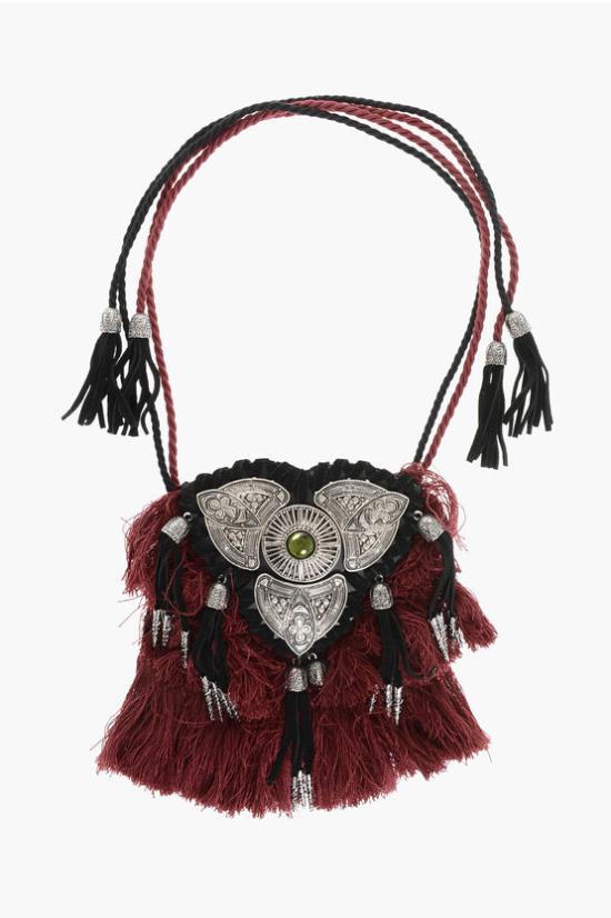  디스퀘어드2 목걸이/팬던트 NEW0035 18400002 M1451 Nero Burgundy