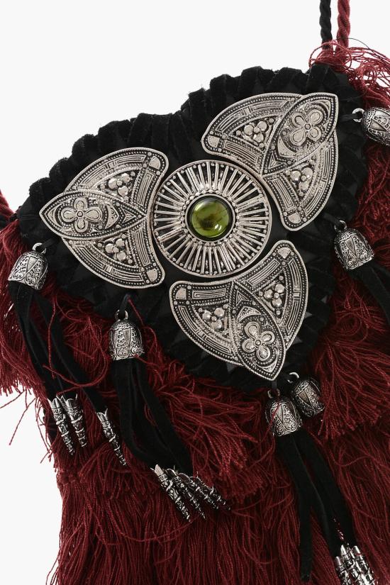  디스퀘어드2 목걸이/팬던트 NEW0035 18400002 M1451 Nero Burgundy - DSQUARED2