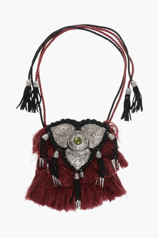  디스퀘어드2 목걸이/팬던트 NEW0035 18400002 M1451 Nero Burgundy