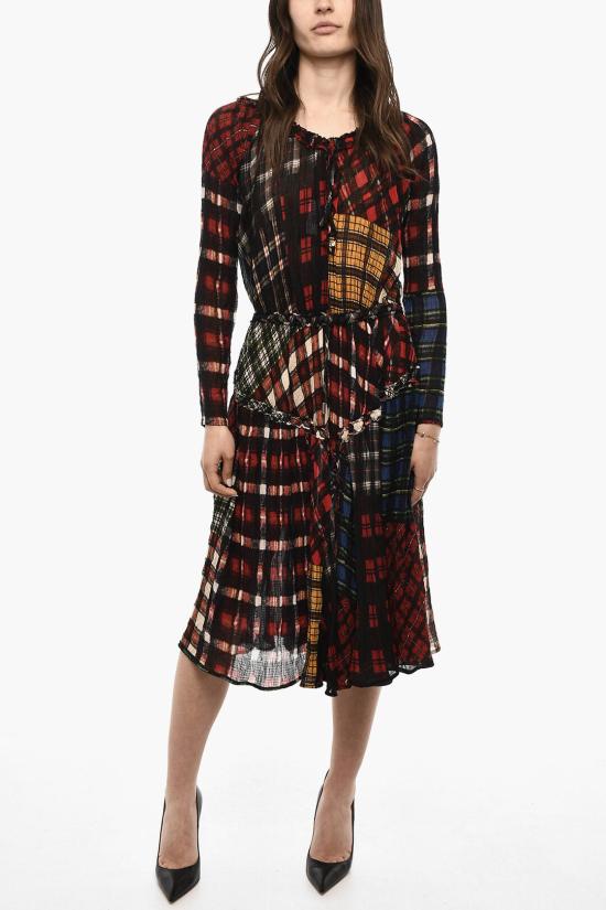  디스퀘어드2 미디 원피스 S75CV0092 S52156 001S Multicolor