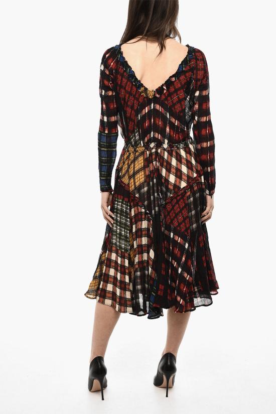  디스퀘어드2 미디 원피스 S75CV0092 S52156 001S Multicolor - DSQUARED2