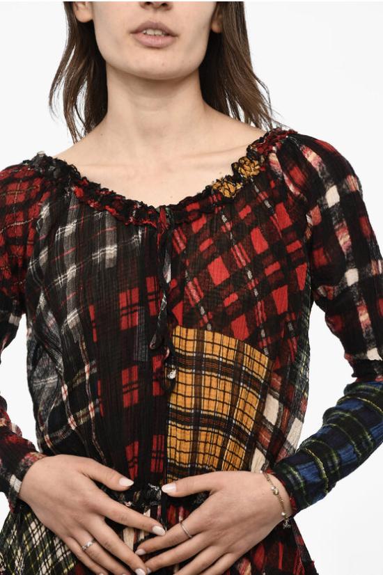  디스퀘어드2 미디 원피스 S75CV0092 S52156 001S Multicolor - DSQUARED2