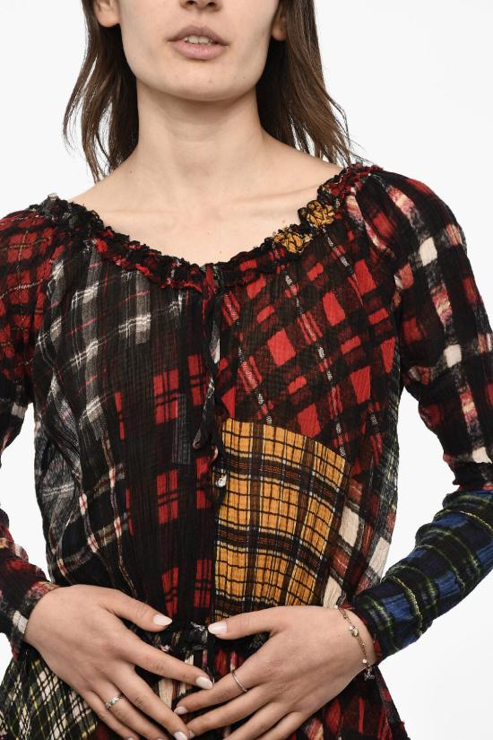  디스퀘어드2 미디 원피스 S75CV0092 S52156 001S Multicolor - DSQUARED2