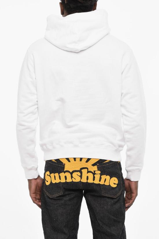  디스퀘어드2 후드 티셔츠 S71GU0674 S25551 100 White - DSQUARED2