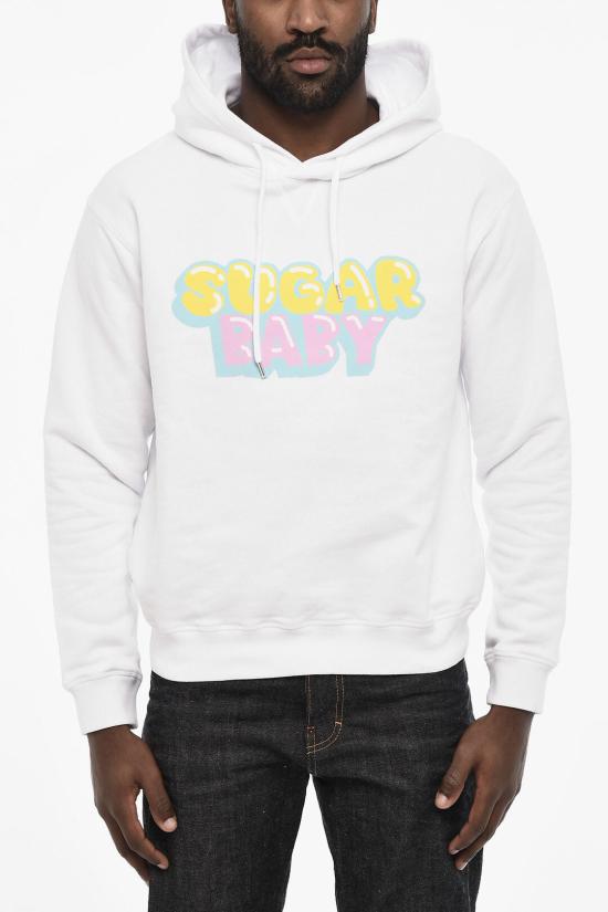  디스퀘어드2 후드 티셔츠 S71GU0674 S25551 100 White